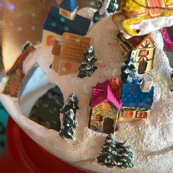 Balsam Hill Santa's Village Animated and Musical Snow Globe - Picture 5 of 14